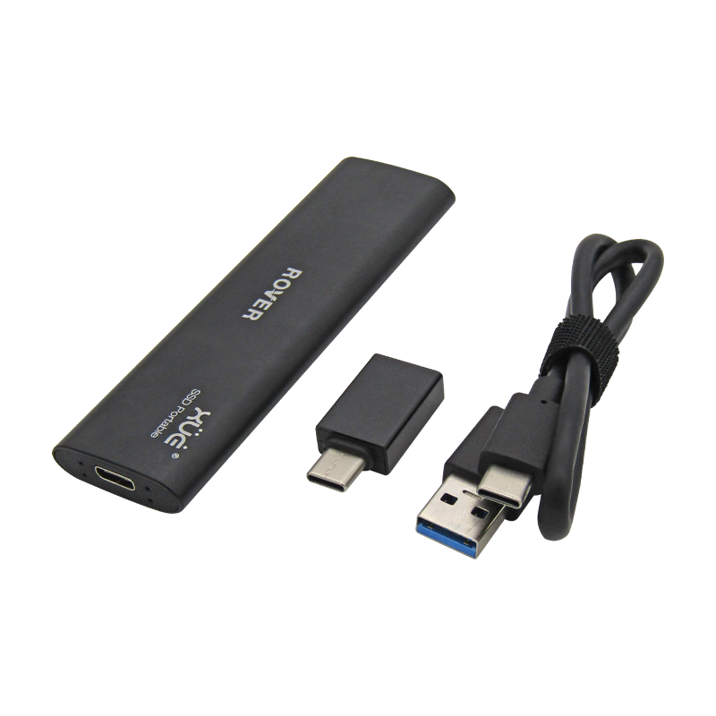 Disco de Estado Sólido SSD externo USB 3.2 GEN 2 TIPO C 1TB EXT. XUE® ROVER C500 450MB/s (Negro)