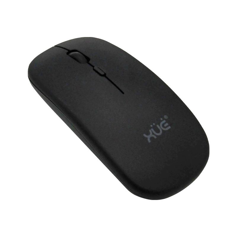 Combo Teclado Externo Wireless  Compacto LATAM + Mouse 1600DPI, 2.4GHZ + BT 5.0, Batería 500MAH, USB-C, Color Negro, W1500 XUE®