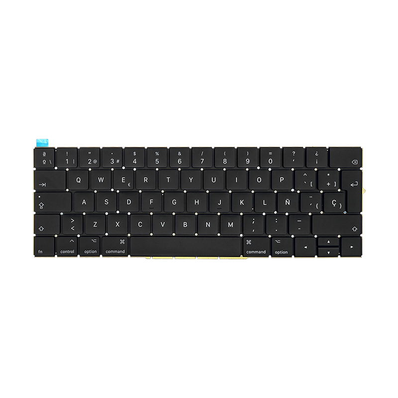Teclado para portátil Apple Macbook Pro Retina 13" & 15" A1706 A1707 2016-2017 negro Español ORG