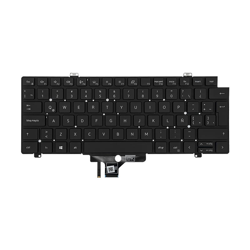 Teclado para portátil DELL 5420 7420 7520 CW3R5 i5-11 con backlight, en Español SP/LA (ORG)