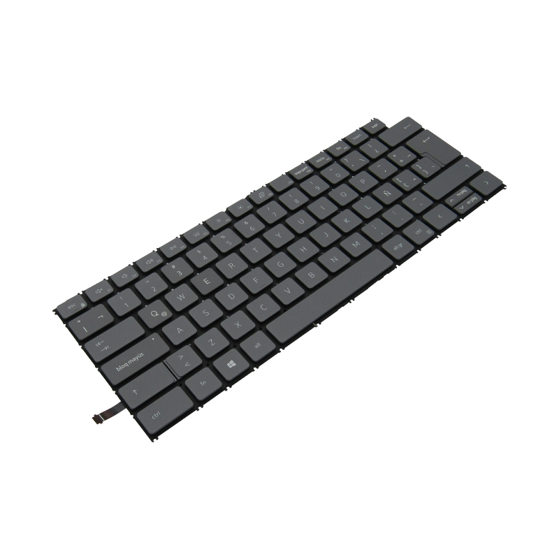 Teclado para portátil DELL  INSPIRON 14-5410 5415 5418 5420 7415 16-7425 ITA FRA 0MVRMH BACKLIGHT GRIS