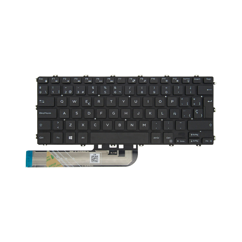 Teclado para portátil DELL ELATITUDE 3400 9X65Y ESPAÑOL (ORG)