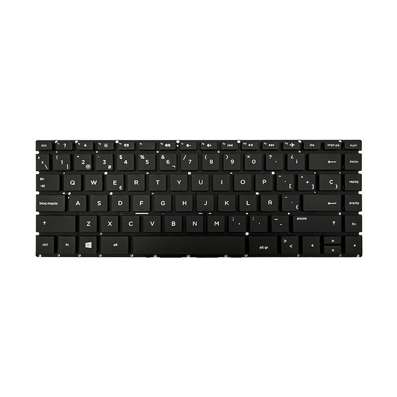 Teclado para portátil HP 240-G6 245-G6 2B-097PR0004 S/Marco Negro Español ORG
