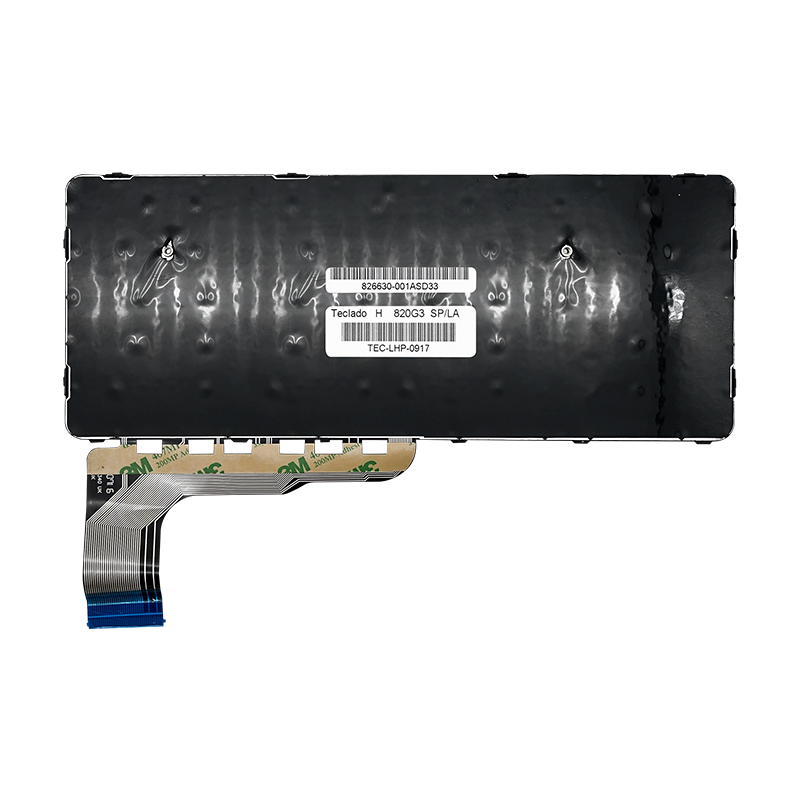 Teclado para portátil HP 725-G3 820-G3/G4 828-G3/G4 826630-001 con con marco gris Español (GEN)