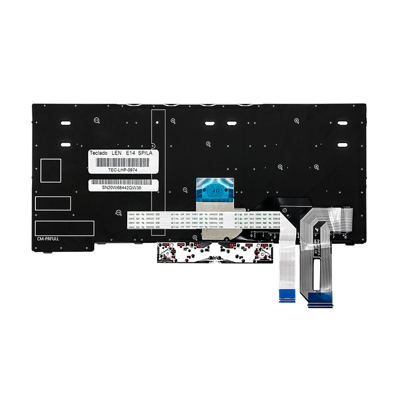 Teclado para portátil Lenovo Thinkpad E14 Gen 1 y 2 SN20W68442 con Trackpoint negro Español (Gen)