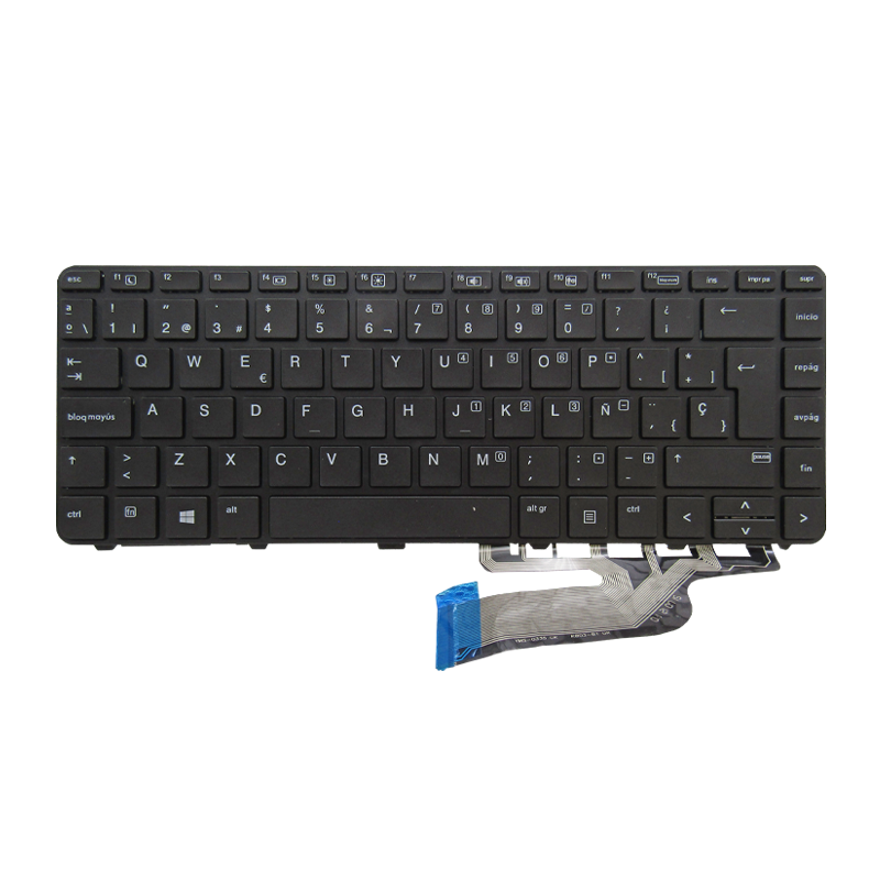 Teclado para portátil HP 430-G3/G4 440-G3/G4 640-G2 826367-001 SIN TRACKPOINT NEGRO ESPAÑOL (GEN)