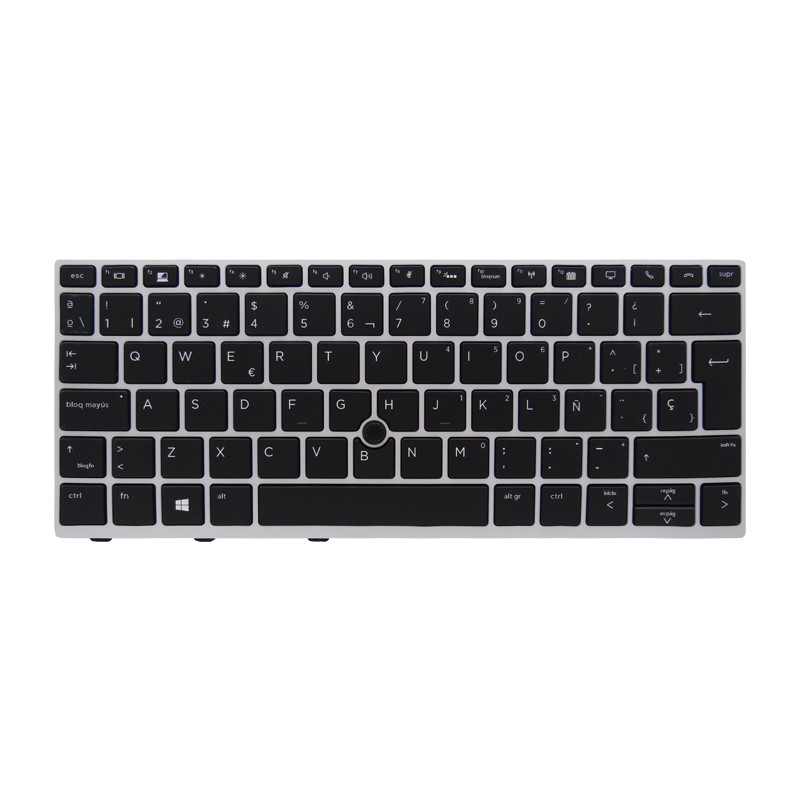 Teclado para portátil HP 830 G5-G6 Trackpoint Backlight Negro Español (ORG)