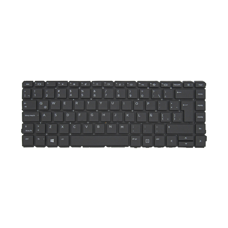 Teclado para portátil HP 440-G8 M05027-001 i5-11 NEGRO ESPAÑOL LA BACKLIGHT SIN MARCO (ORG)