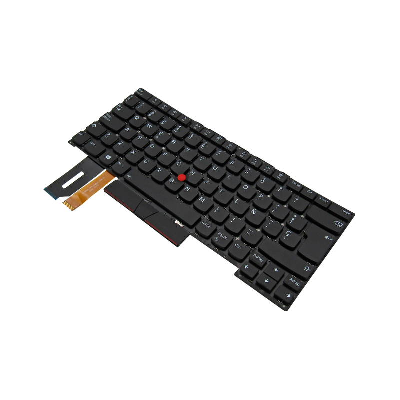 Teclado para portátil Lenovo T14 P14S GEN1 5N20V44192 i5-10 SIN MARCO C/TRACK POINT NEGRO ESPAÑOL (ORG)