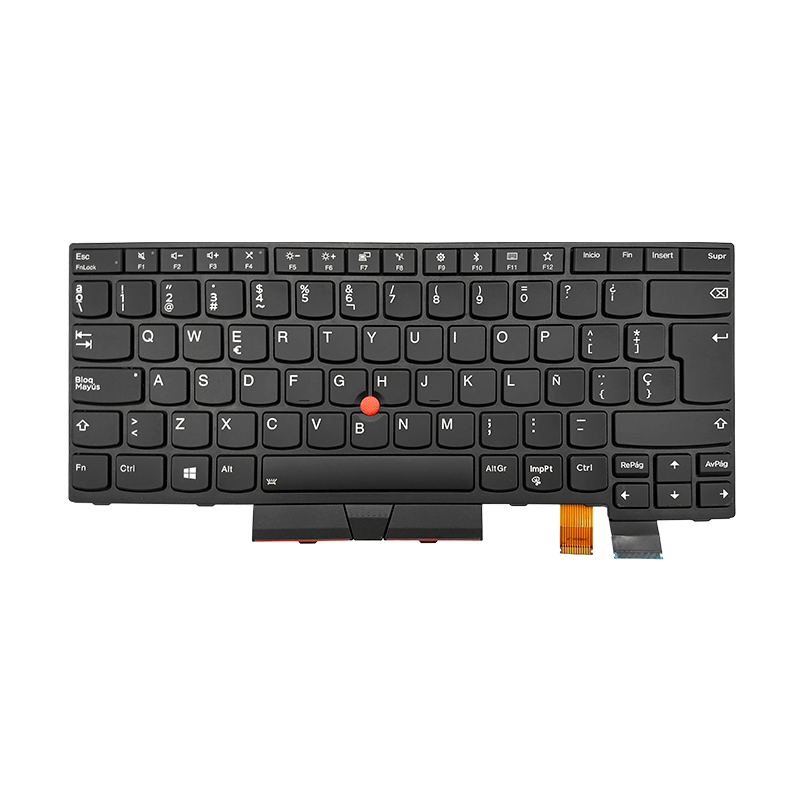 Teclado para portátil LENOVO T480 T470 01AX573 NEGRO ESPAÑOL C/TRACKPOINT