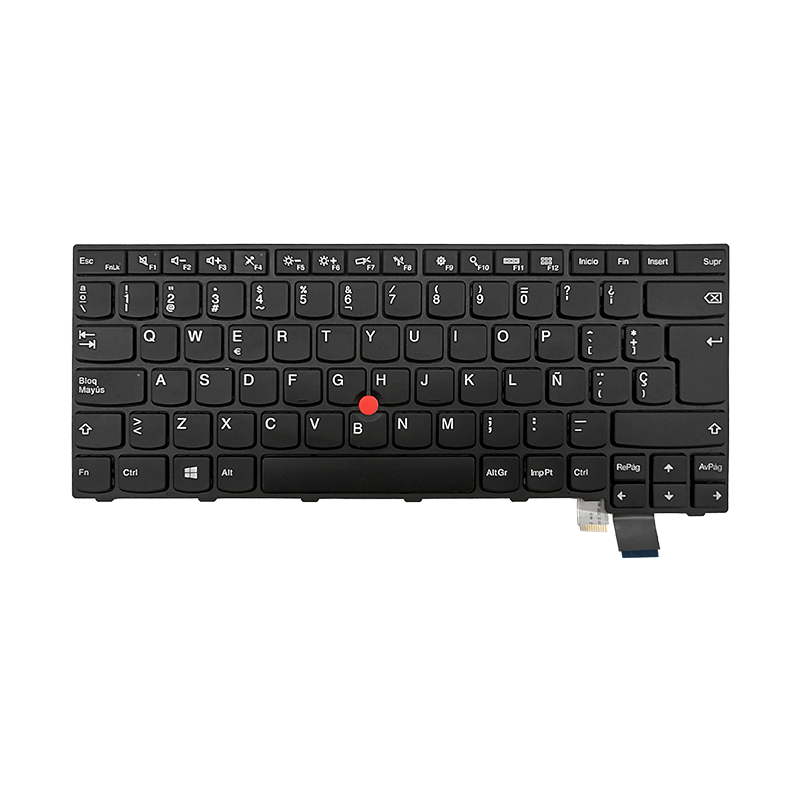 Teclado para portátil LENOVO T460S T470S 01EN733 Negro Español C/TRACKPOINT ORG