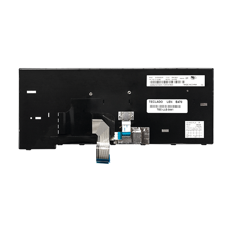 Teclado para portátil LENOVO E470 E475 NEGRO ESPAÑOL 01AX080 C/TRACKPOINT