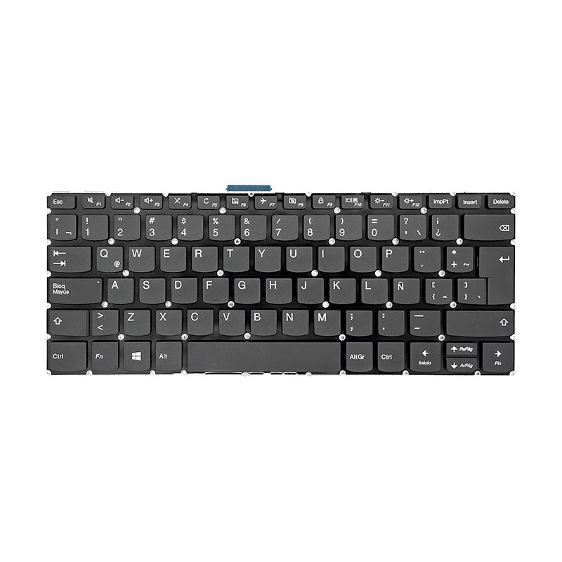 Teclado para portátil Lenovo V330-14ISK 14ARR color gris, en Español (ORG)