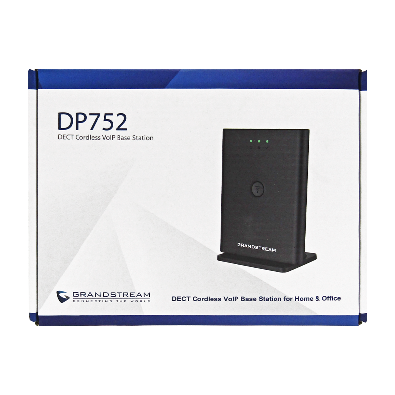 ESTACIÓN BASE DECT DE LARGO ALCANCE DP752 GRANDSTREAM