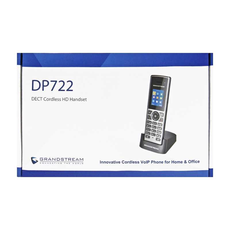 Teléfono IP Grandstream  INALÁMBRICO CON BASE DE ENERGIA DP722