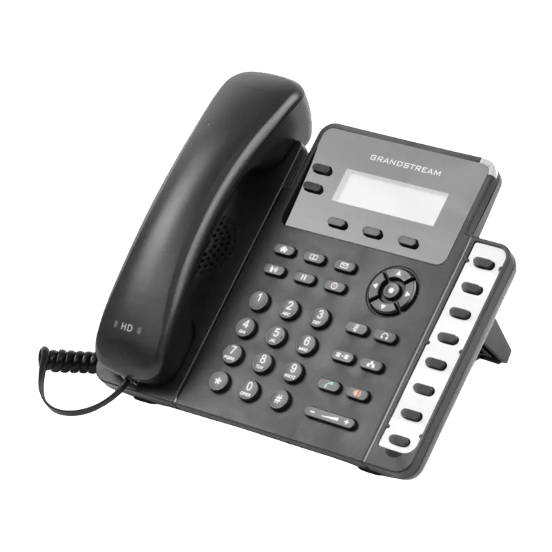 Teléfono IP Grandstream con 2 CUENTAS SIP, 2 ESTADOS DE LLAMADA, PANTALLA RETROLILUMINADA GXP1628 GRANDSTREAM