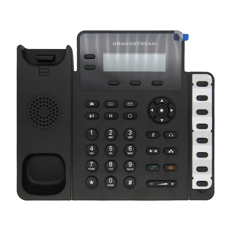 Teléfono IP Grandstream con 2 CUENTAS SIP, 2 ESTADOS DE LLAMADA, PANTALLA RETROLILUMINADA GXP1628 GRANDSTREAM