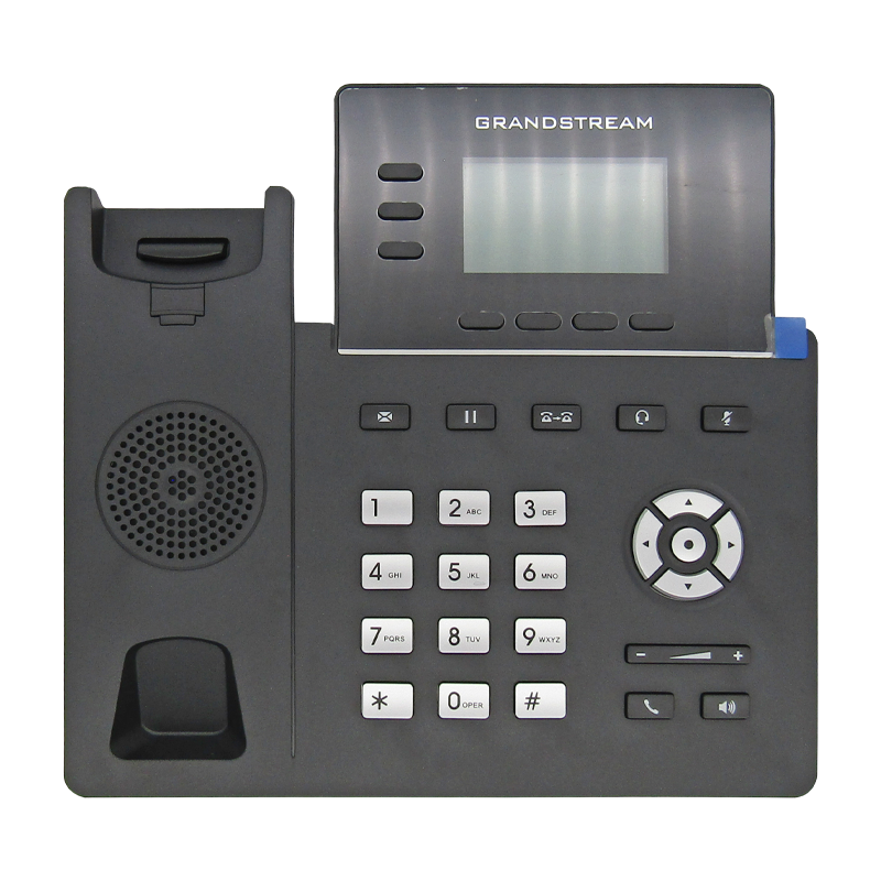 Teléfono IP Grandstream grado Operador, 3 LÍNEAS SIP CON 6 CUENTAS, PUERTOS GIGABIT, CODEC OPUS, IPV4/IPV6 CON GESTIÓN EN LA NUBE GDMS GRP2603 GRANDSTREAM