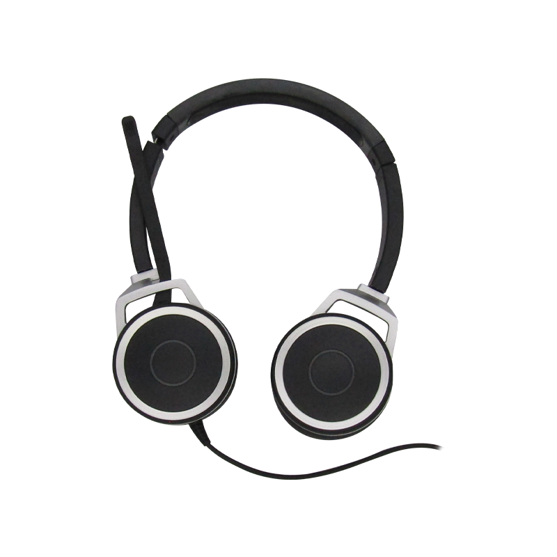 Diadema Dual USB con control de volumen y cancelación de ruido, LUZ DE OCUPADO INTEGRADA INTEGRADA GUV3005 GRANDSTREAM