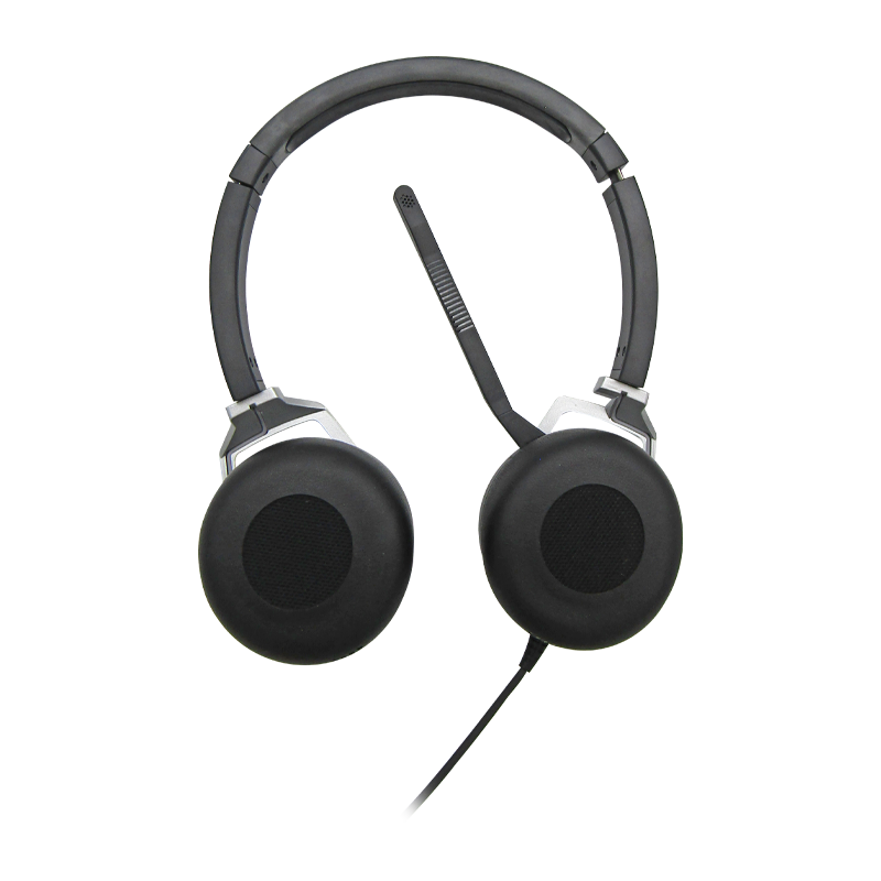 Diadema Dual USB con control de volumen y cancelación de ruido, LUZ DE OCUPADO INTEGRADA INTEGRADA GUV3005 GRANDSTREAM