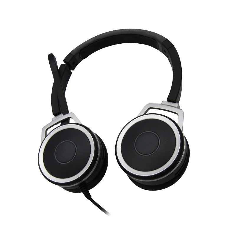 Diadema Dual USB con control de volumen y cancelación de ruido, LUZ DE OCUPADO INTEGRADA INTEGRADA GUV3005 GRANDSTREAM