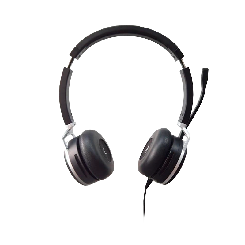 Diadema Dual USB con control de volumen y cancelación de ruido, LUZ DE OCUPADO INTEGRADA INTEGRADA GUV3005 GRANDSTREAM