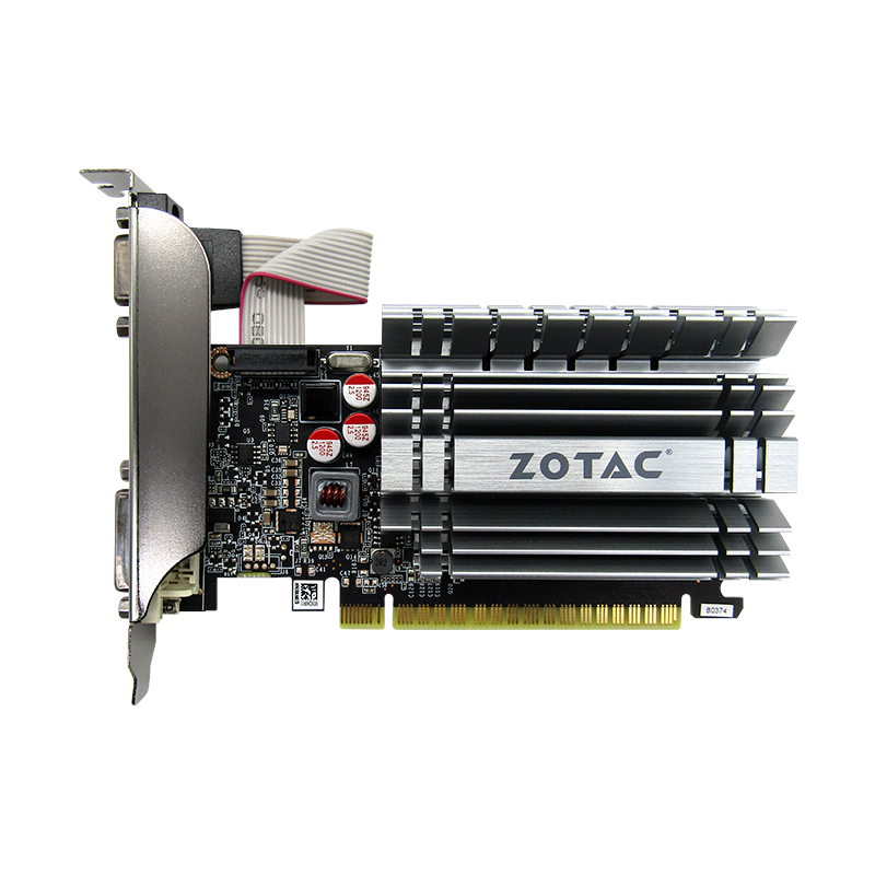 Tarjeta de Video PCIe DDR3 4GB ZOTAC Nvidia Geforce GT730 VGA/DVI/HDMI ZT-71115-20L
