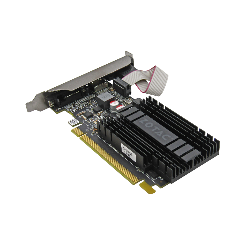 Tarjeta de Video PCIe DDR3 2GB ZOTAC NVIDIA GEFORCE GT710 VGA/DVI/HDMI LP  ZT-71302-20L