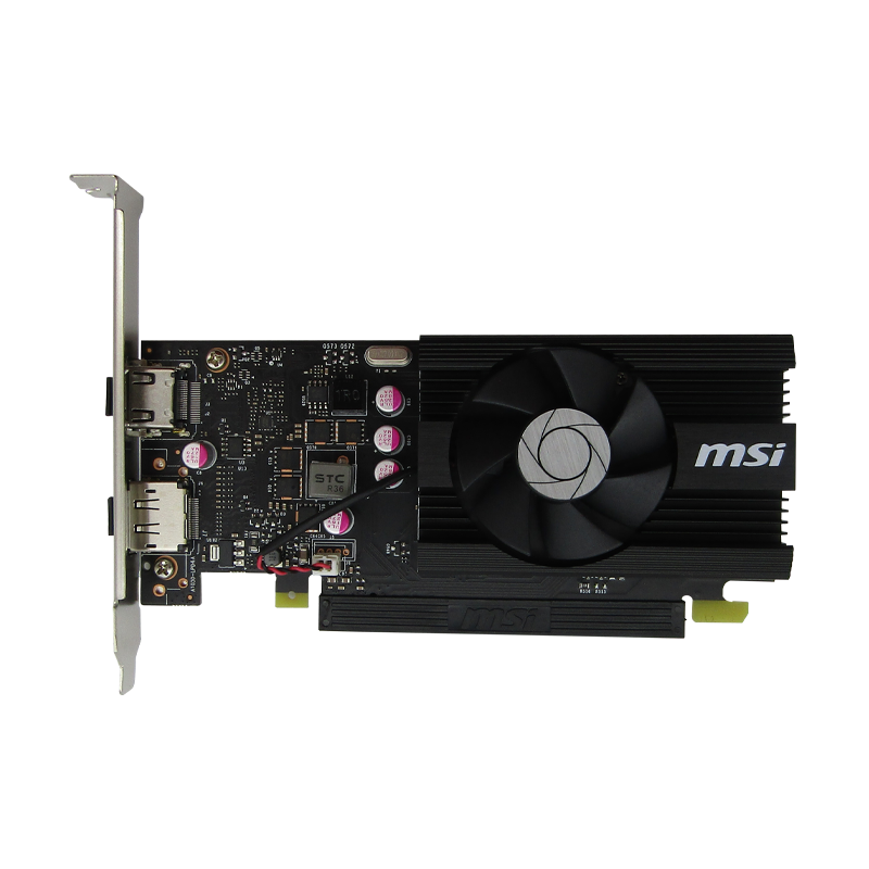 Tarjeta de Video PCIE DDR4 4GB MSI NVIDIA GEFORCE GT1030 DP/HDMI 4GD4 LP OC