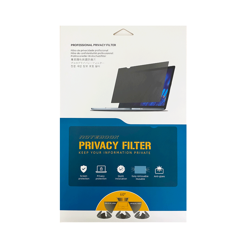 Filtro de privacidad para pantallas de laptops 14" 16:9 XUE®