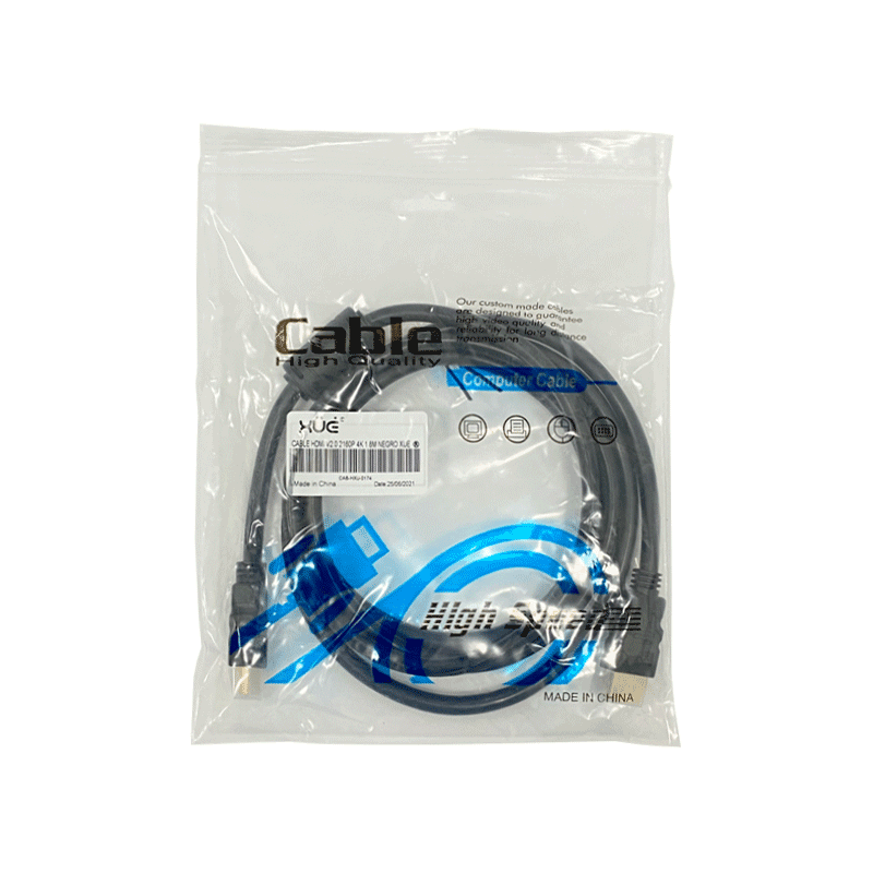 Cable HDMI v1.4 1080p 10M Macho a HDMI Macho 14+1 28AWG CCS OD 7.0MM c/filtros XUE®